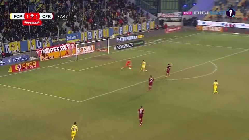 Petrolul Ploiești - CFR Cluj 1-2! Oaspeții dau lovitura în minutele de prelungiri, după reușita lui Deac_9