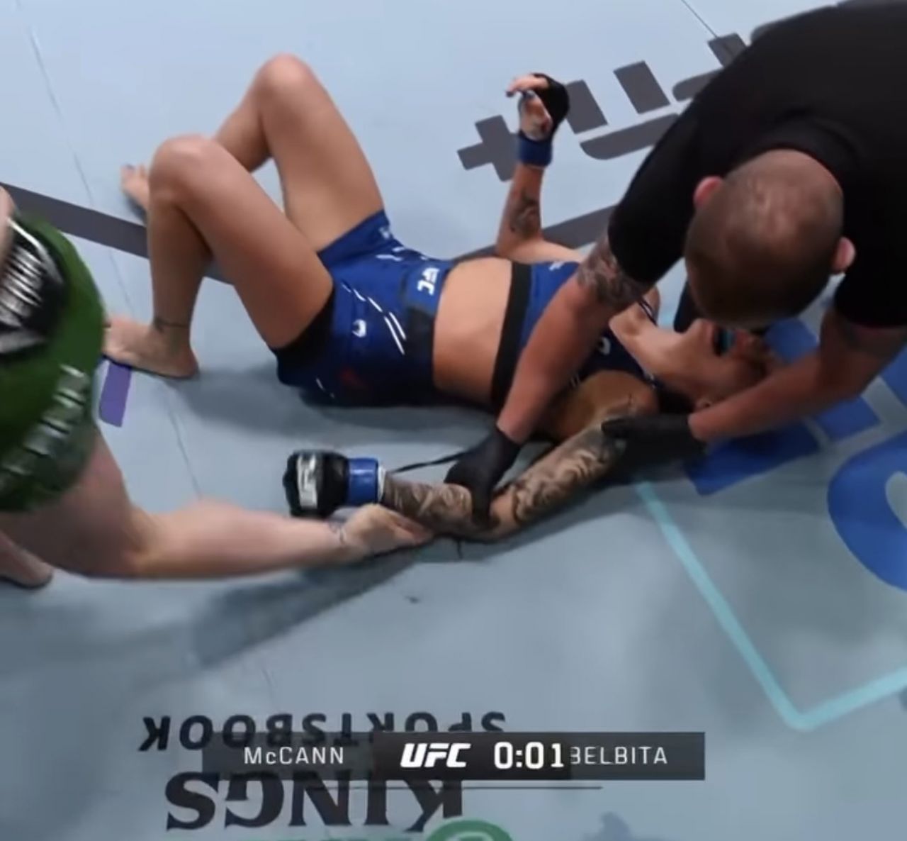 Înfrângere dureroasă pentru Diana Belbiță în UFC! A pierdut încă din prima rundă după ce adversara a fost la un pas să îi rupă mâna _1