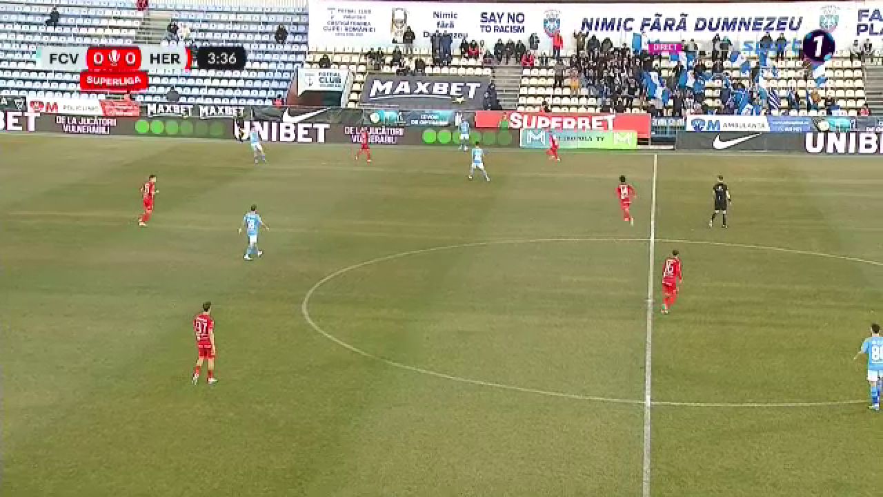 FC Voluntari - FC Hermannstadt 1-1 | Florea a marcat la ultima fază! Remiză în primul meci al lui Dică pe banca ilfovenilor_1