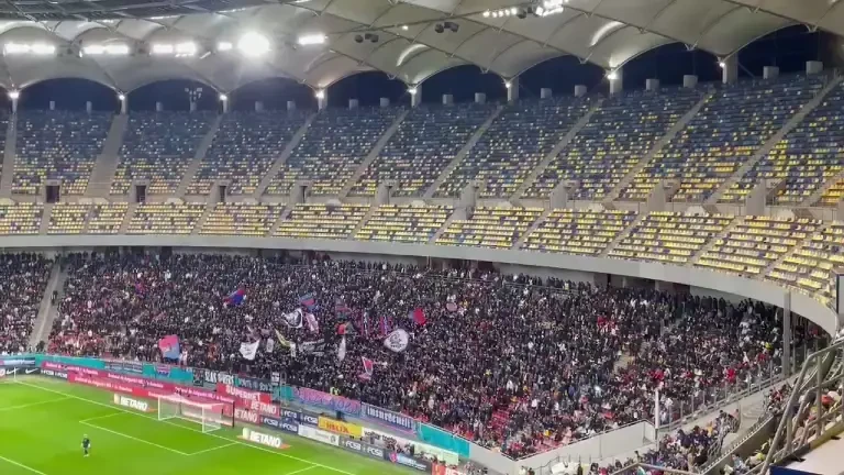Atmosferă superbă la FCSB - Farul Constanța pe Arena Națională