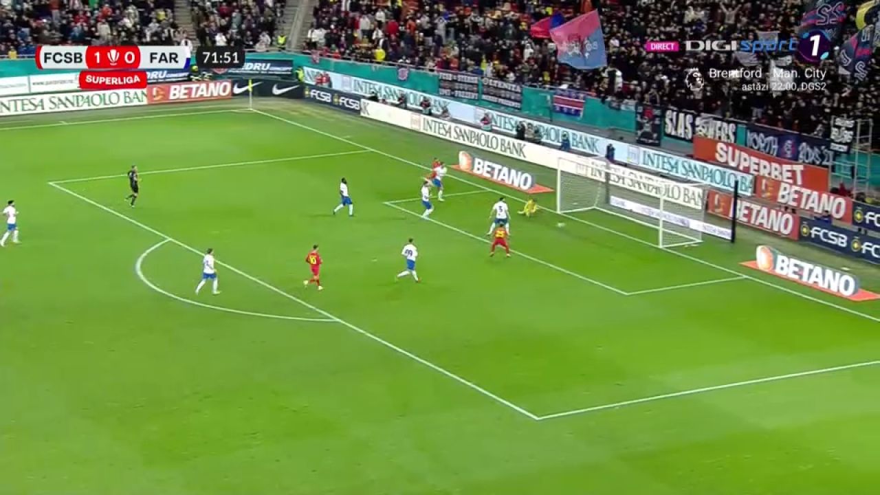 FCSB - Farul Constanța 1-1 | Liderul face primul pas greșit în 2024, oaspeții obțin un punct în minutele de prelungire_12