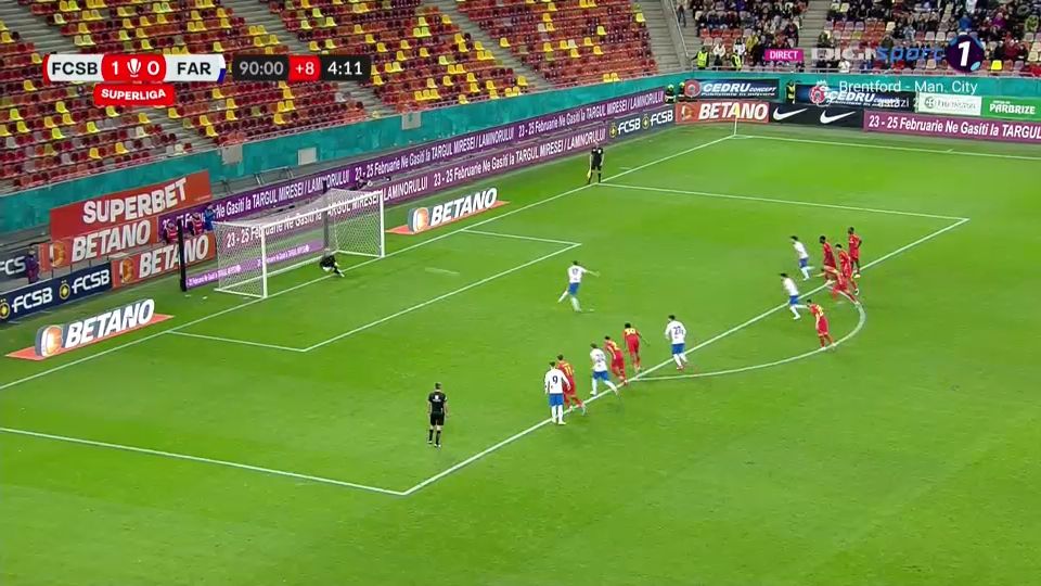 FCSB - Farul Constanța 1-1 | Liderul face primul pas greșit în 2024, oaspeții obțin un punct în minutele de prelungire_15