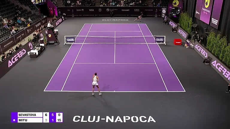 Căzătură zdravănă la Transylvania Open 2024 (LIVE pe Pro Arena și VOYO)