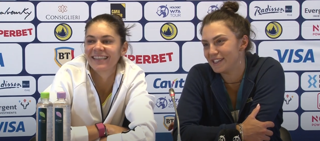 Avem rom&acirc;nce &icirc;n semifinalele Transylvania Open 2024! Jaqueline Cristian și Andreea Mitu au produs surpriza