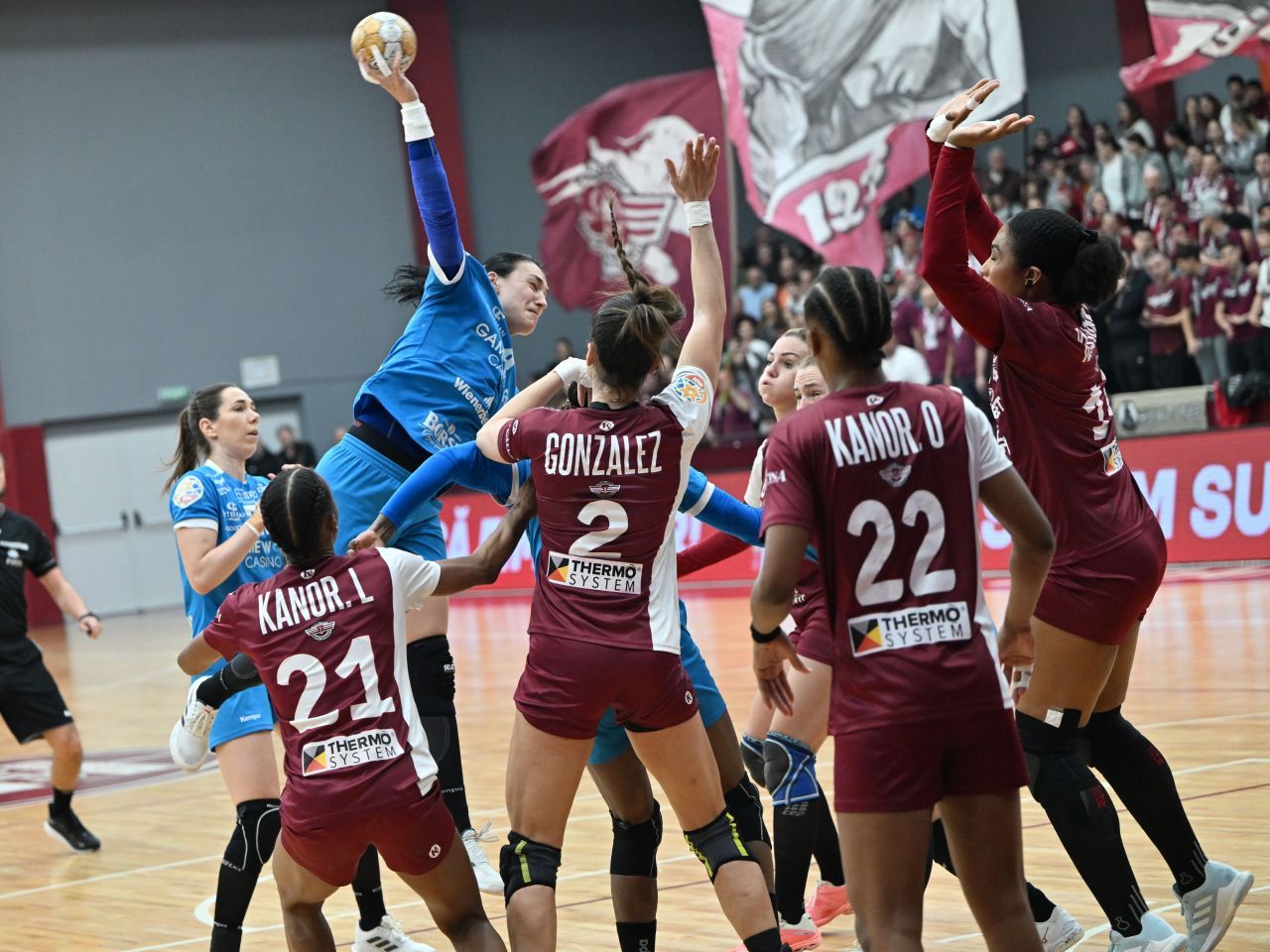 Rapid, ce victorie! Cele mai importante faze din blockbuster-ul cu CSM București 30-28, meci transmis de Pro Arena și VOYO_3