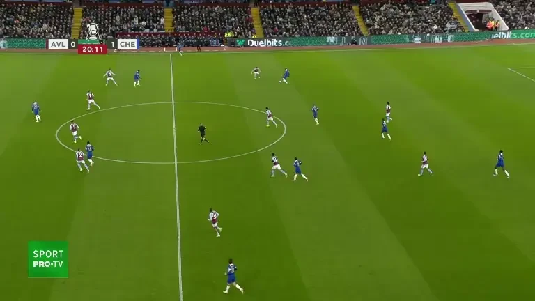 Aston Villa - Chelsea 1-3 (FA Cup) - golul lui Nicolas Jackson (21)