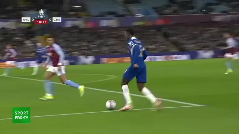 Aston Villa - Chelsea 1-3 (FA Cup) - golul lui Conor Gallagher (11)