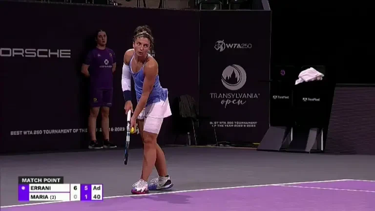 Sara Errani a jucat „tenis aerian” la Transylvania Open și a distrus a doua favorită (LIVE pe Pro Arena și VOYO)