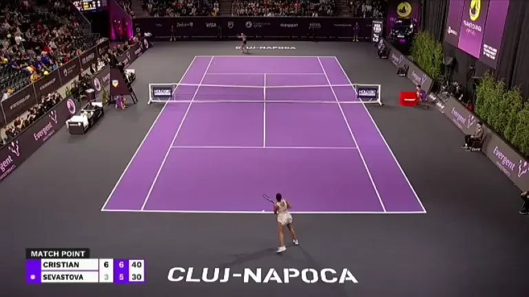 Victorie mare! Jaqueline Cristian se califică în premieră în semifinalele Transylvania Open (LIVE pe Pro Arena și VOYO)