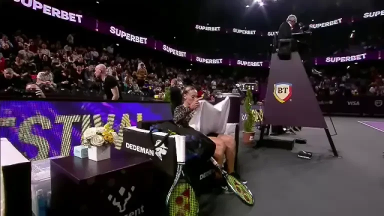 Moment fără precedent la Transylvania Open, în timpul meciului Arantxa Rus - Ana Bogdan (Pro Arena & VOYO)