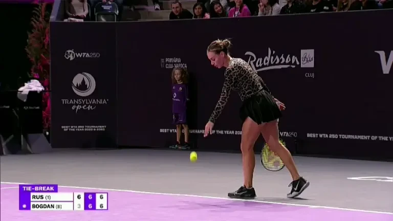 Ana Bogdan câștigă setul iar Arena BT erupe! Atmosferă de vis la Transylvania Open (LIVE pe Pro Arena și VOYO)