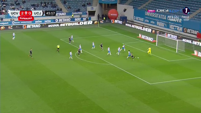 Universitatea Craiova - ”U” Cluj 2-2 | Oaspeții salvează un punct în repriza secundă_6