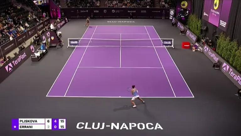 Joacă serios sau &icirc;n glumă? Errani și Pliskova, punct de meci demonstrativ la Transylvania Open