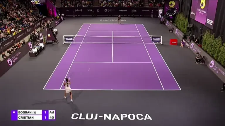 Deși &icirc;nvinsă, Jaqueline Cristian răm&acirc;ne cu cele mai frumoase puncte ale semifinalei rom&acirc;nești de la Transylvania Open