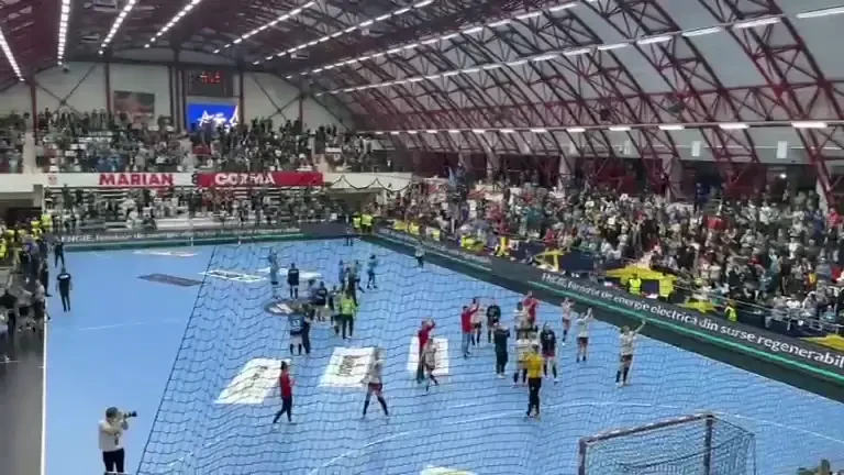 Hora bucuriei după CSM București - Bietigheim &icirc;n Liga Campionilor la handbal feminin