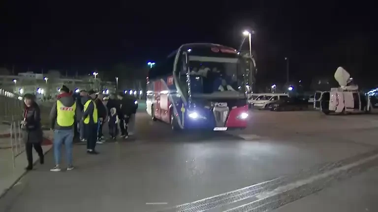 FCSB și Sepsi OSK au ajuns la stadion! Cum au fost surprinși vicecampionii