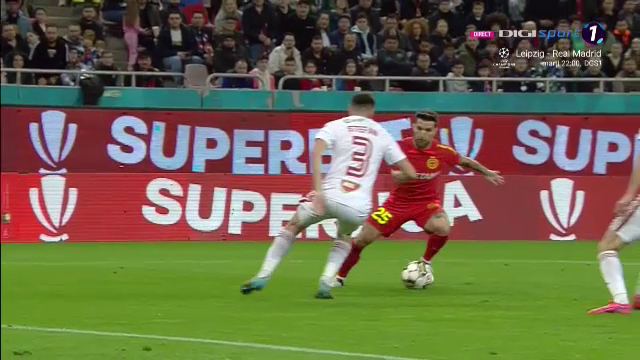 Alex Băluță a fentat doi jucători și a expediat un șut imparabil în FCSB - Sepsi OSK_25