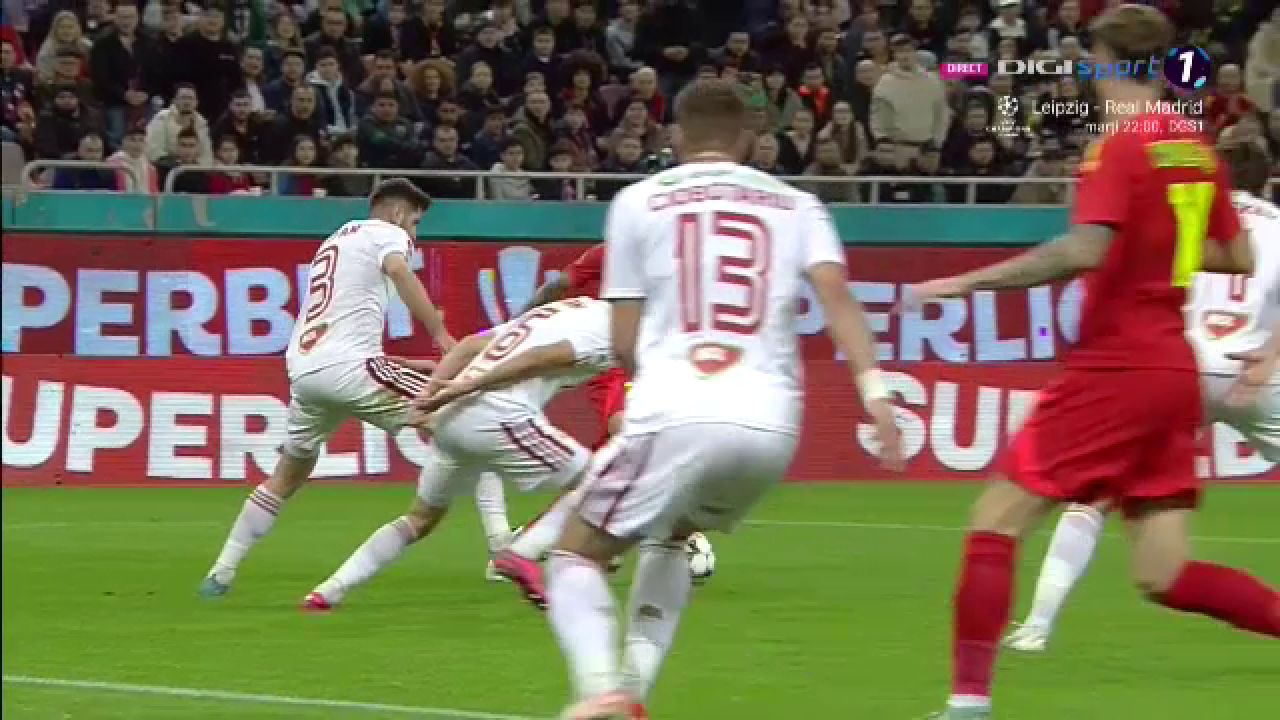 Alex Băluță a fentat doi jucători și a expediat un șut imparabil în FCSB - Sepsi OSK_27