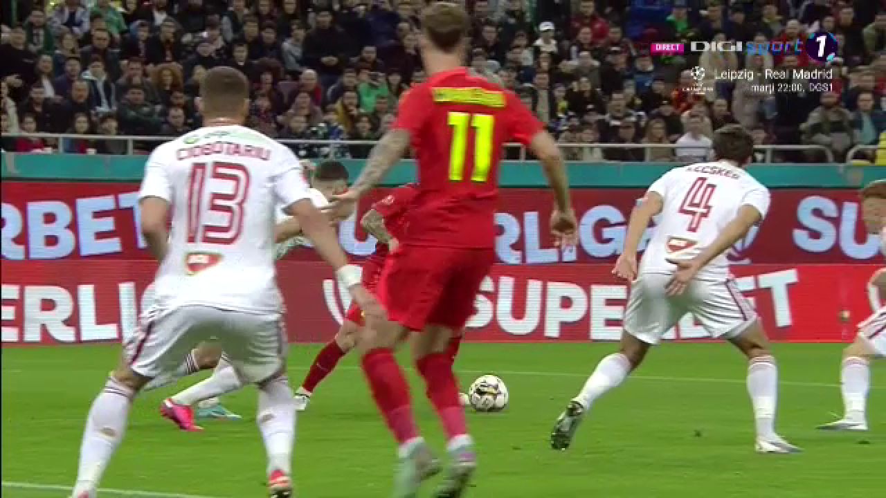 Alex Băluță a fentat doi jucători și a expediat un șut imparabil în FCSB - Sepsi OSK_28