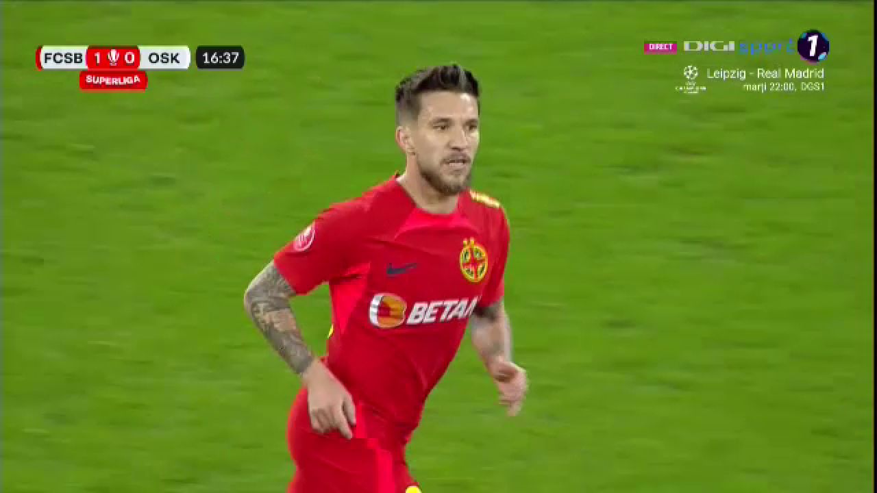 Alex Băluță a fentat doi jucători și a expediat un șut imparabil în FCSB - Sepsi OSK_1