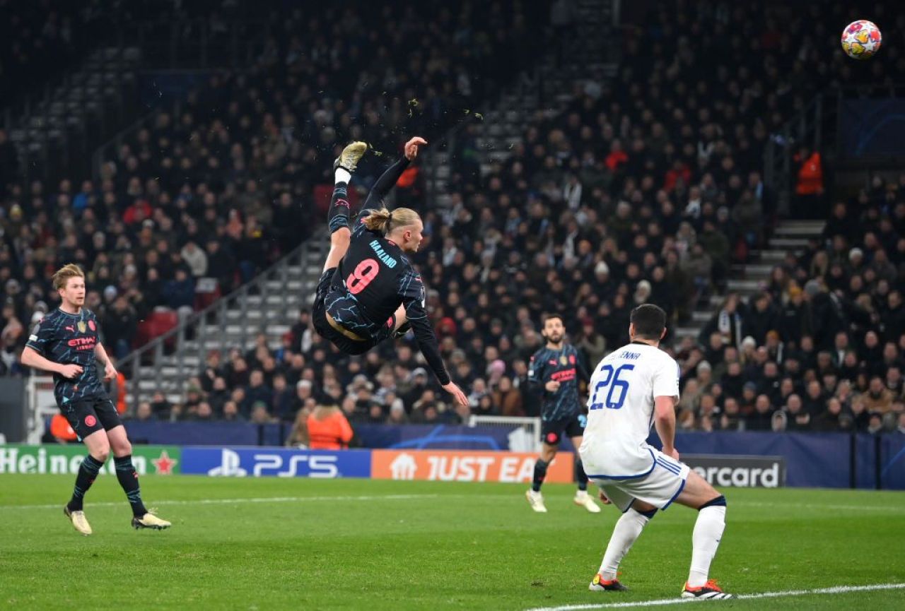 „Nu e om!” Erling Haaland, aproape de execuția sezonului în UEFA Champions League! Pep Guardiola și-a pus mâinile în cap _1