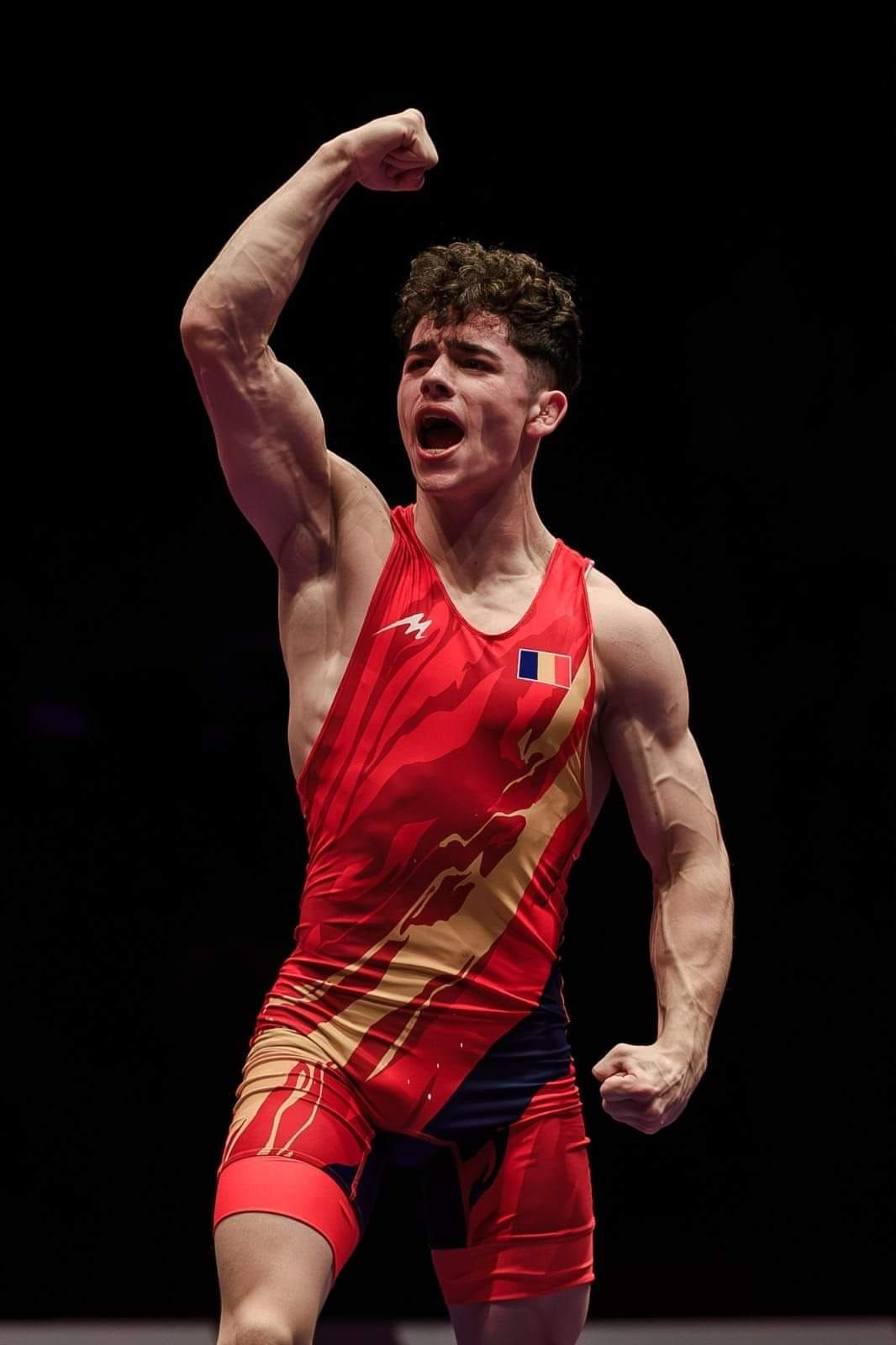 Reacția lui Denis Mihai după ce a cucerit medalia de bronz la Campionatul European de lupte_2