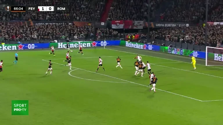 Feyenoord - AS Roma 1-1 | Lukaku egalează în a doua repriză!