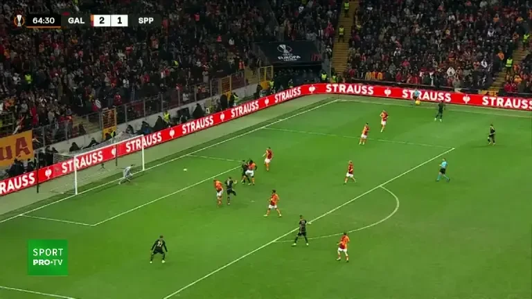 Galatasaray - Sparta Praga: gol Angelo Preciado (minutul 65)