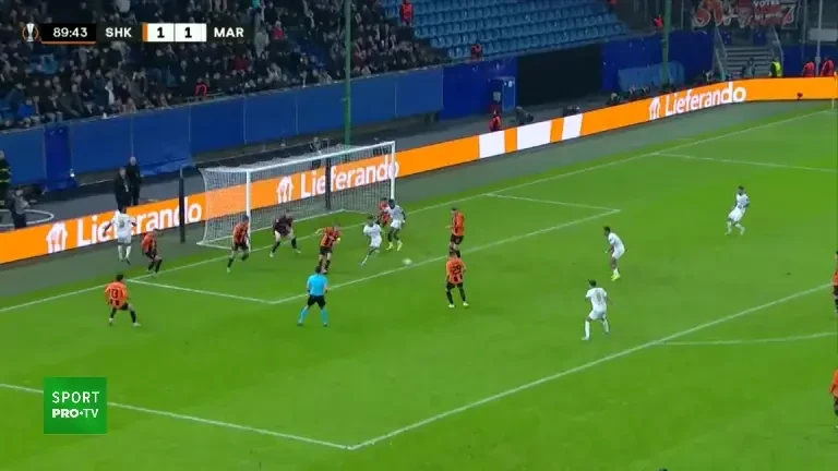 Șahtior Donețk - Olympique Marseille: gol Iliman Ndiaye (minutul 90)