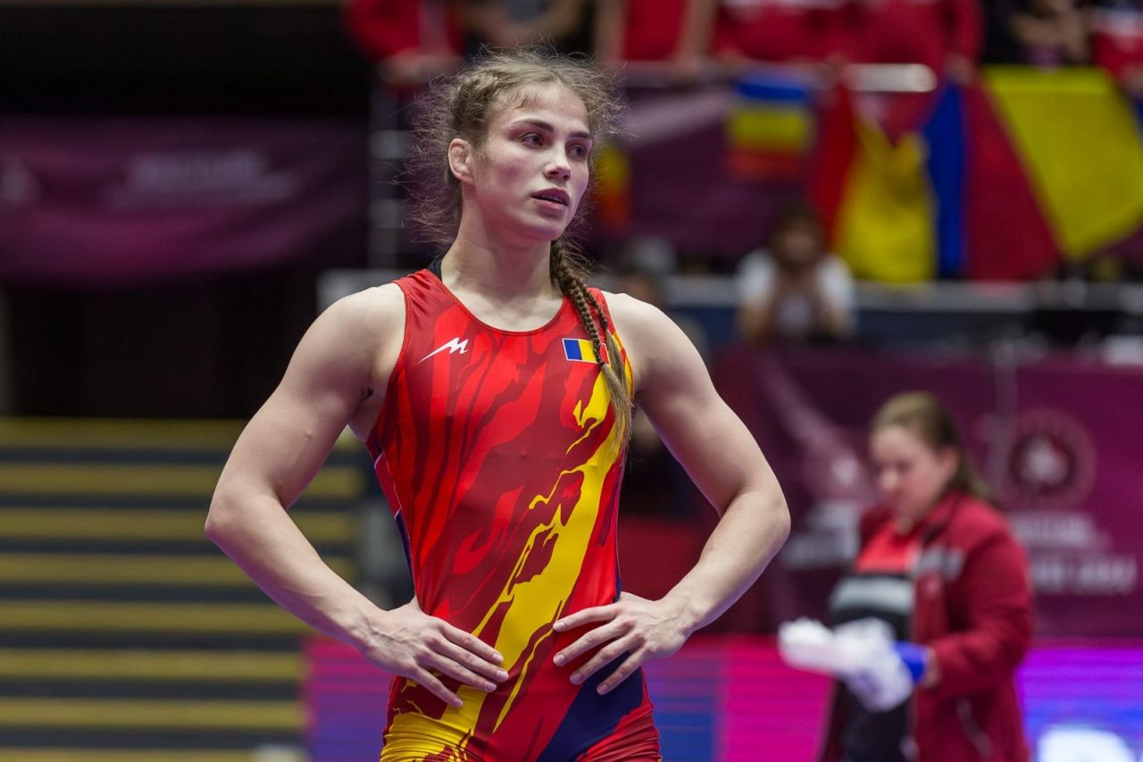 Argint pentru România! Kateryna Zelenykh, pe locul doi al podiumului la Europenele de lupte. Palmares impresionant pentru sportivii lui Răzvan Pîrcălabu