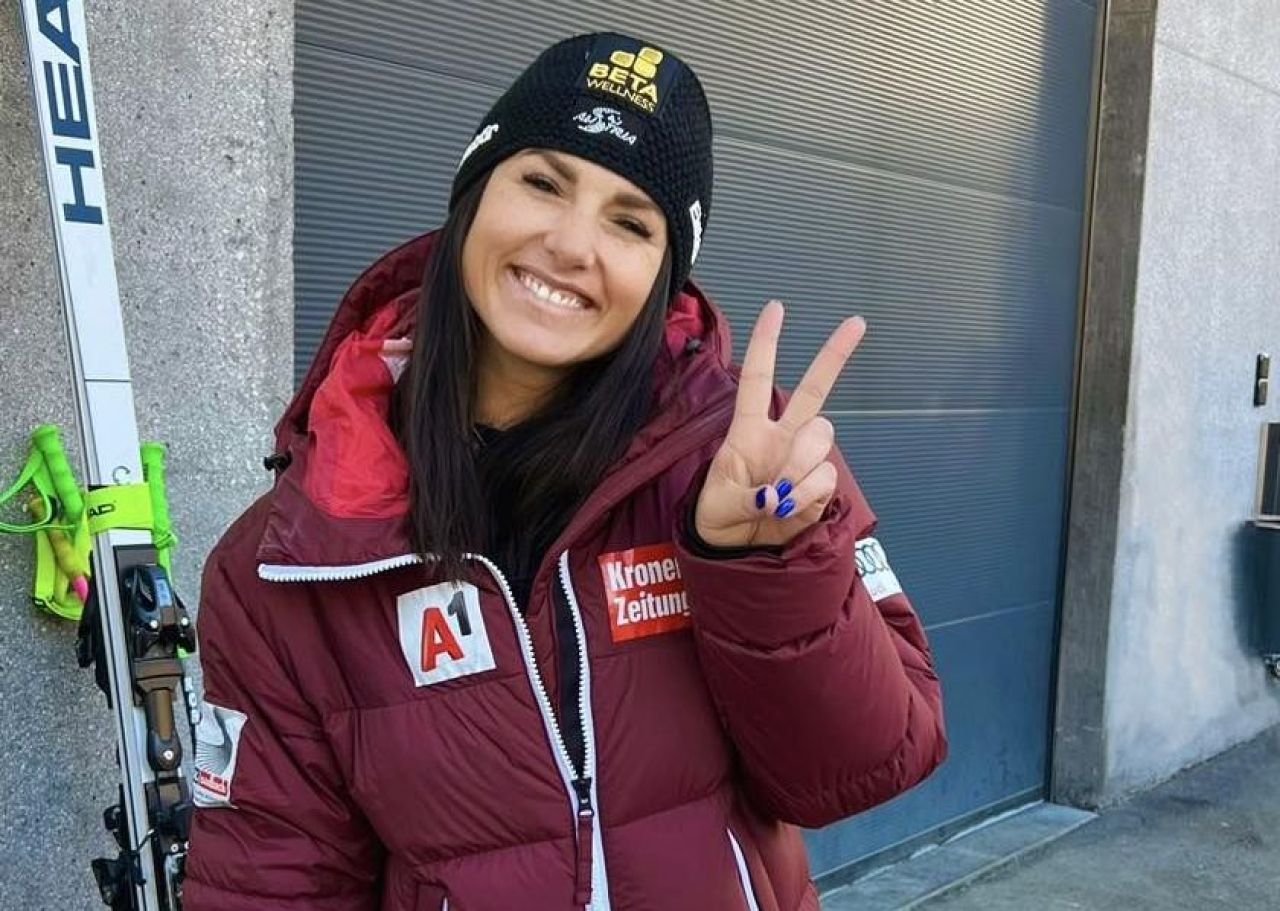 Superba Stephanie Venier a câștigat astăzi slalomul super-uriaș la Cupa Mondială de schi alpin!_32