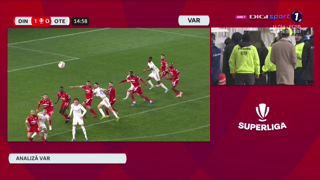 Fază controversată în Dinamo - Oțelul Galați? Penalty-ul primit de echipa lui Dorinel Munteanu_6
