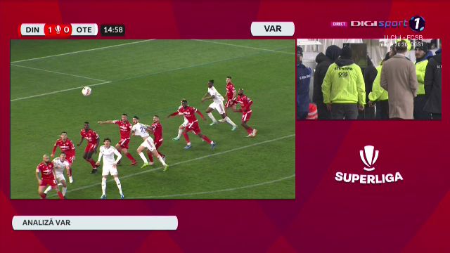 Fază controversată în Dinamo - Oțelul Galați? Penalty-ul primit de echipa lui Dorinel Munteanu_6