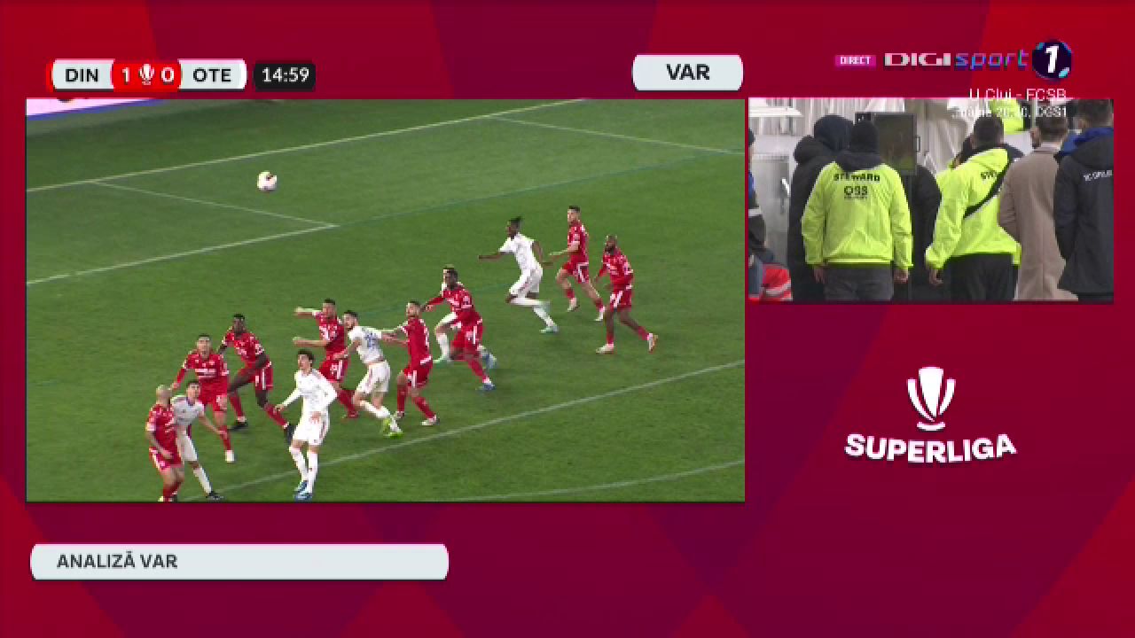 Fază controversată în Dinamo - Oțelul Galați? Penalty-ul primit de echipa lui Dorinel Munteanu_7