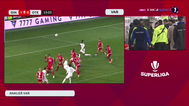 Fază controversată în Dinamo - Oțelul Galați? Penalty-ul primit de echipa lui Dorinel Munteanu_11