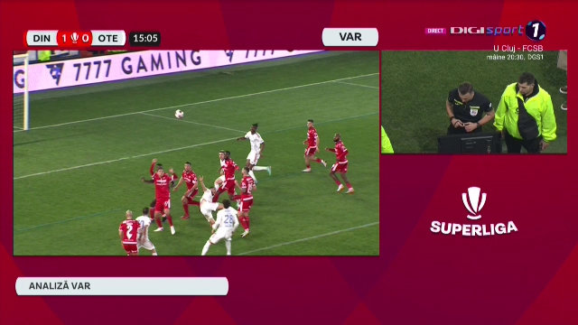 Fază controversată în Dinamo - Oțelul Galați? Penalty-ul primit de echipa lui Dorinel Munteanu_12