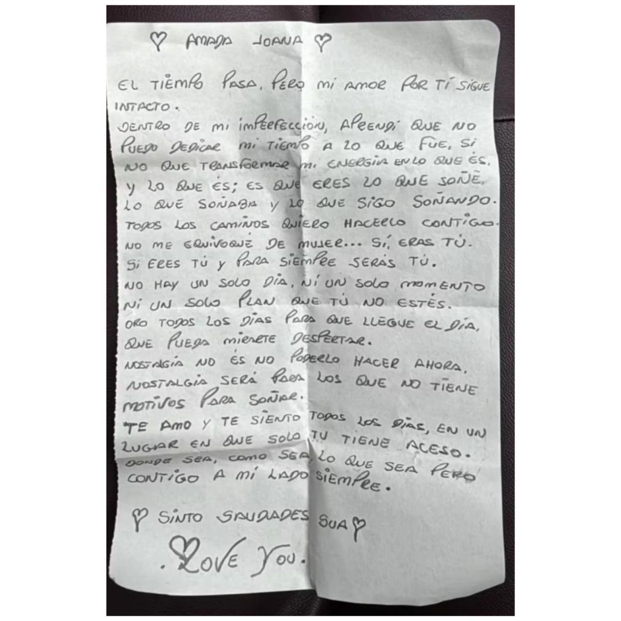 Soția lui Dani Alves a publicat din greșeală scrisoarea trimisă de brazilian din închisoare, în așteptarea sentinței _6