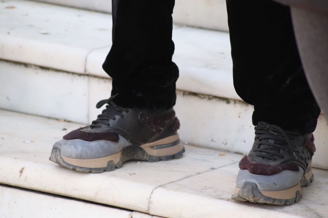 Athos Fashion. Gigi Becali a etalat din nou vestimentația cu accente religioase_6