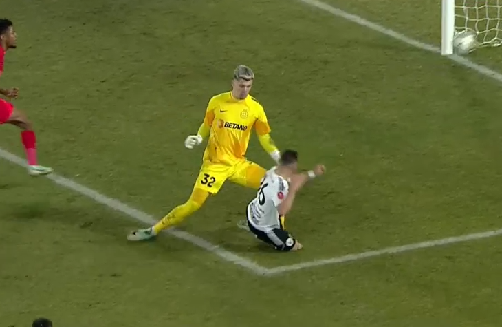 Ce se întâmplă cu Ștefan Târnovanu după ce a urlat de durere contra lui U Cluj: 