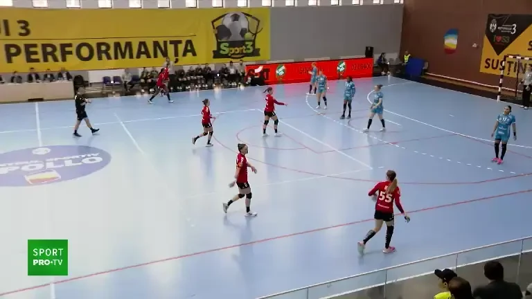 CSM București - Minaur Baia Mare &icirc;n Liga Florilor. Meci spectaculos