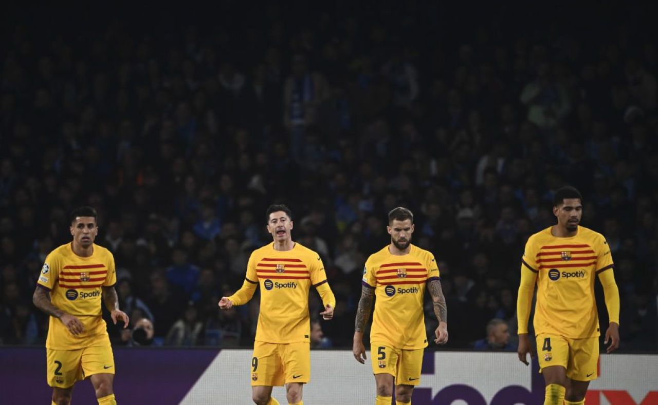 Robert Lewandowski a reușit ce nu se mai făcuse la Barcelona de trei ani în Champions League! Ce a spus Xavi Hernandez după remiza cu Napoli _4