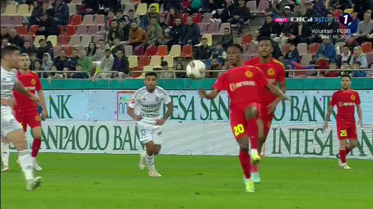 Nana Antwi, eliminat după 18 minute la primul meci ca titular la FCSB!_2