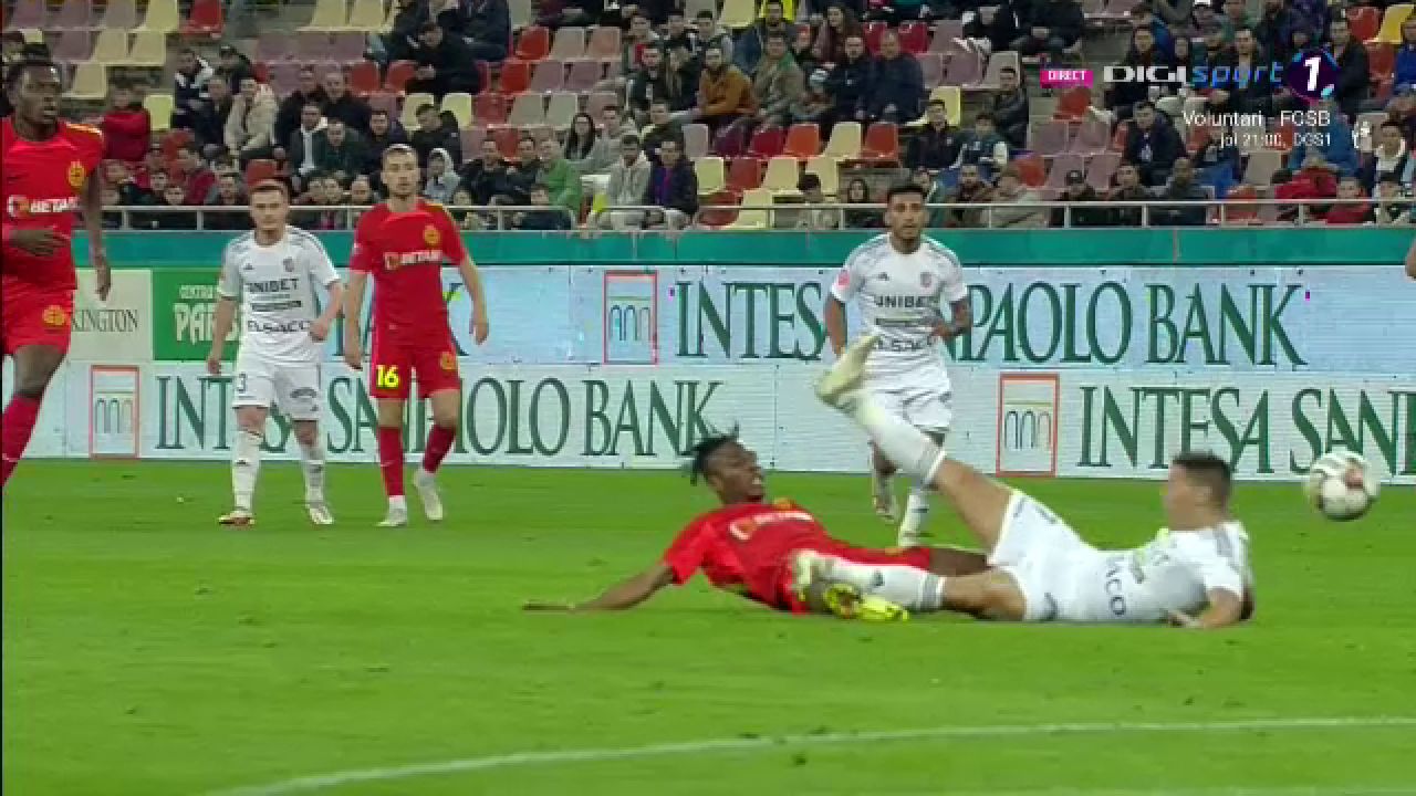 Nana Antwi, eliminat după 18 minute la primul meci ca titular la FCSB!_9