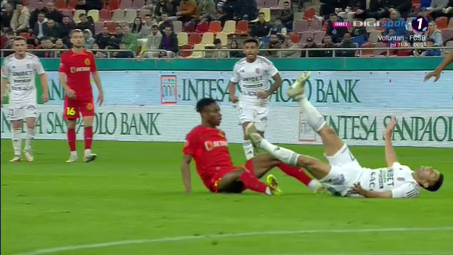 Nana Antwi, eliminat după 18 minute la primul meci ca titular la FCSB!_10