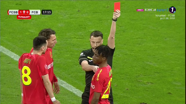 Nana Antwi, eliminat după 18 minute la primul meci ca titular la FCSB!_17