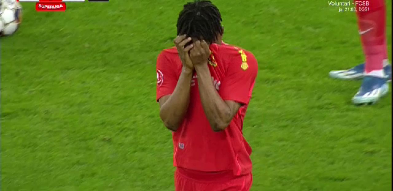 Nana Antwi, eliminat după 18 minute la primul meci ca titular la FCSB!_1
