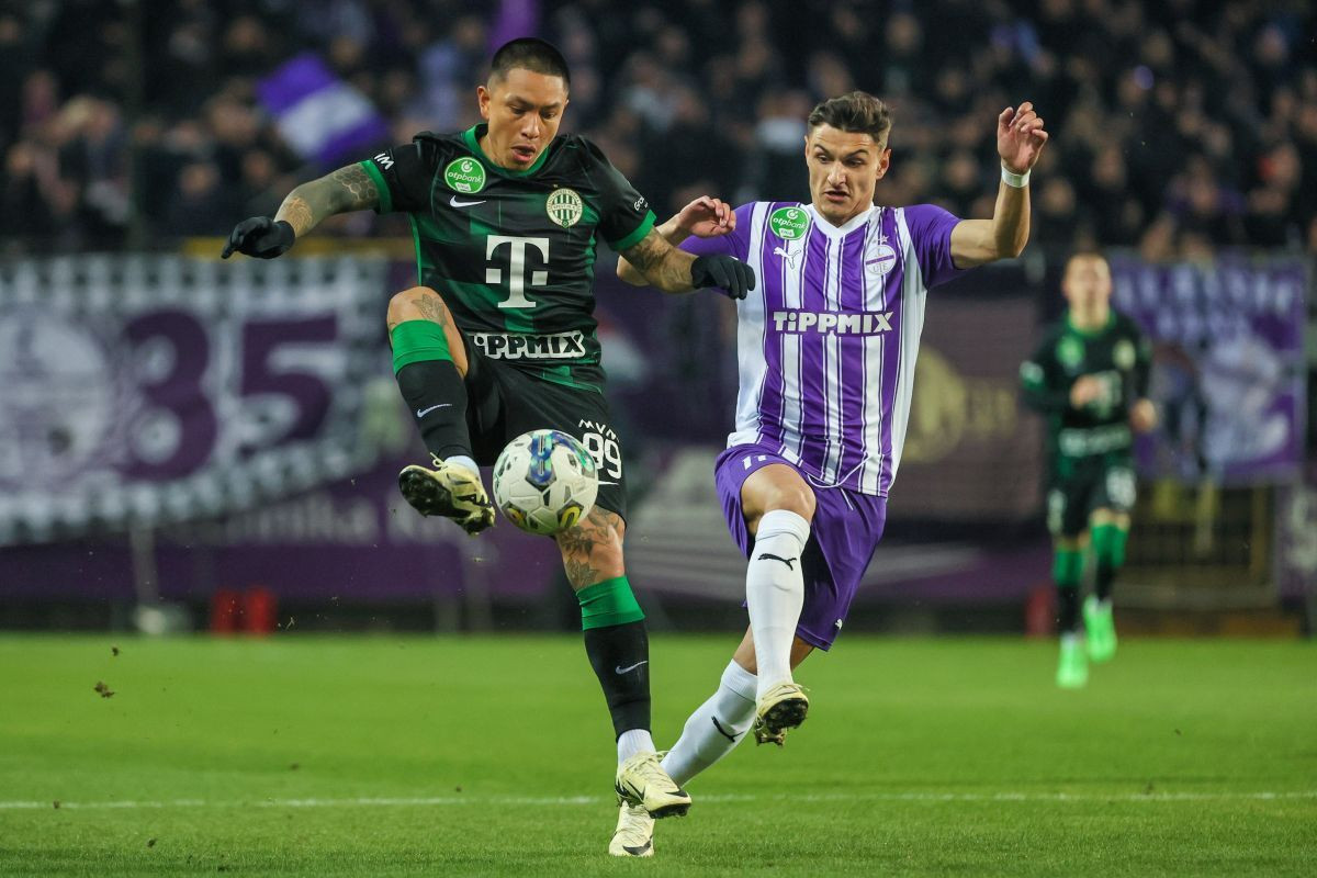 A fost măcel &icirc;n derby-ul Budapestei, Ujpest - Ferencvaros! George Ganea de la gazde, martor la o umilință istorică