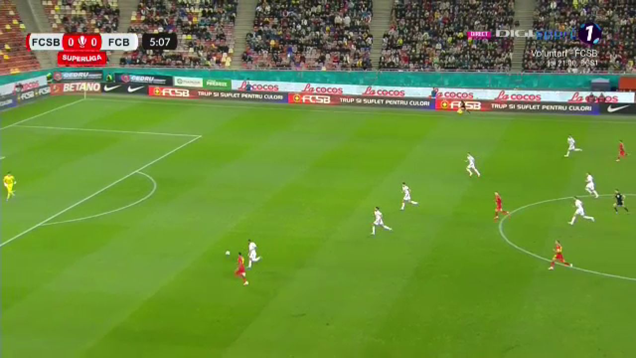 Bulevardul Dimitrov! Florinel Coman a deschis scorul în FCSB - FC Botoșani după o cursă pe banda fundașului dreapta bulgar_2
