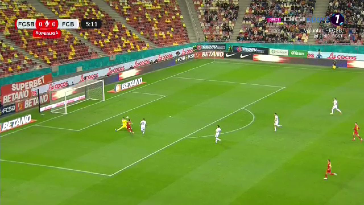 Bulevardul Dimitrov! Florinel Coman a deschis scorul în FCSB - FC Botoșani după o cursă pe banda fundașului dreapta bulgar_7