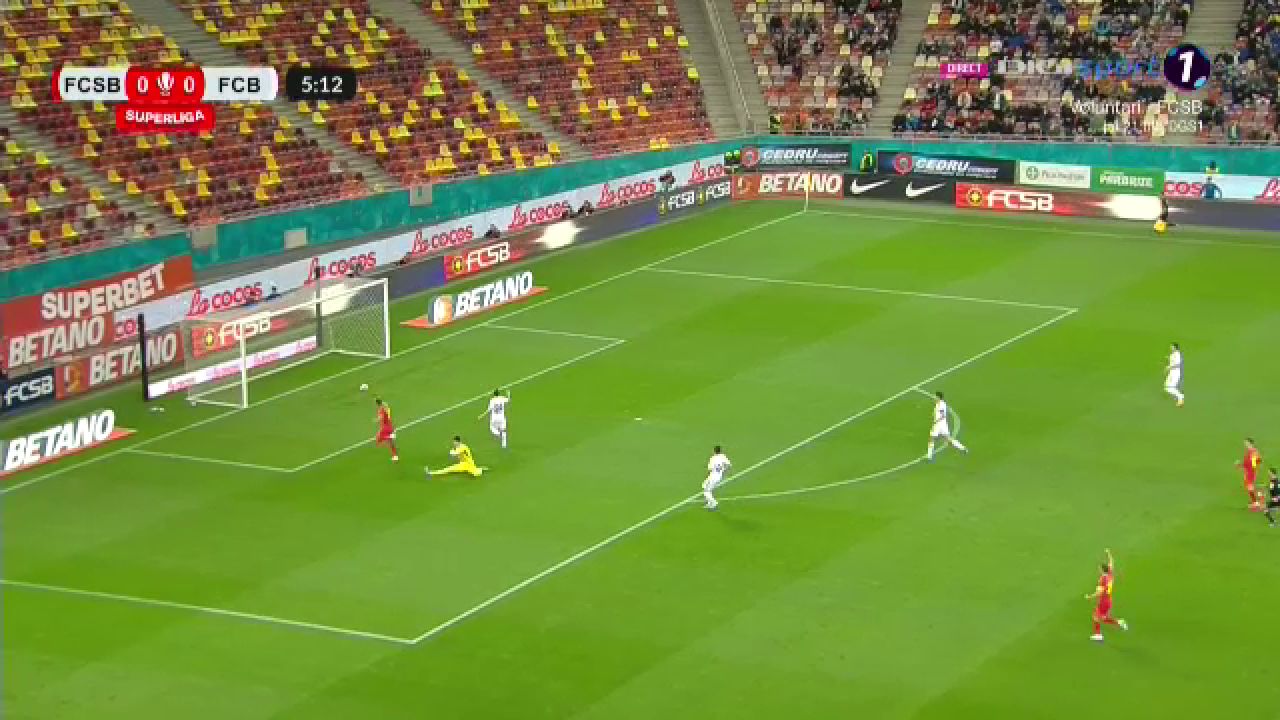 Bulevardul Dimitrov! Florinel Coman a deschis scorul în FCSB - FC Botoșani după o cursă pe banda fundașului dreapta bulgar_8